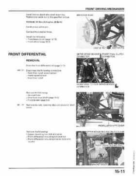 1998-2004 Honda Foreman 450 factory service manual, Page 308
