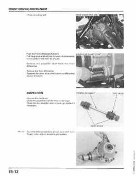 1998-2004 Honda Foreman 450 factory service manual, Page 309