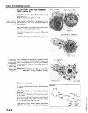 1998-2004 Honda Foreman 450 factory service manual, Page 317