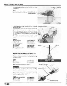 1998-2004 Honda Foreman 450 factory service manual, Page 325