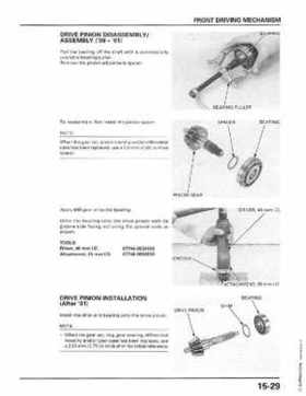 1998-2004 Honda Foreman 450 factory service manual, Page 326