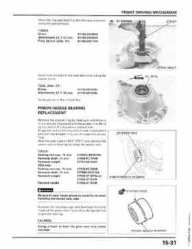 1998-2004 Honda Foreman 450 factory service manual, Page 328