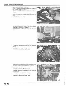 1998-2004 Honda Foreman 450 factory service manual, Page 339