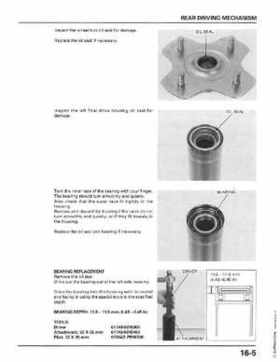 1998-2004 Honda Foreman 450 factory service manual, Page 346