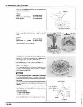 1998-2004 Honda Foreman 450 factory service manual, Page 355