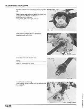 1998-2004 Honda Foreman 450 factory service manual, Page 361