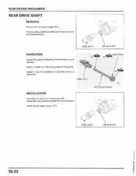 1998-2004 Honda Foreman 450 factory service manual, Page 363