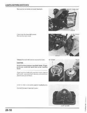 1998-2004 Honda Foreman 450 factory service manual, Page 401