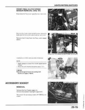 1998-2004 Honda Foreman 450 factory service manual, Page 406