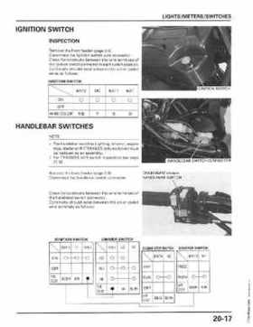 1998-2004 Honda Foreman 450 factory service manual, Page 408