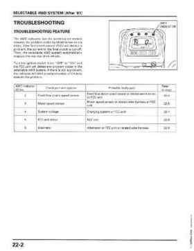 1998-2004 Honda Foreman 450 factory service manual, Page 446