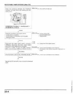 1998-2004 Honda Foreman 450 factory service manual, Page 448