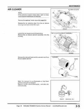 1999-2002 TRX400EX Fourtrax Service Manual, Page 39