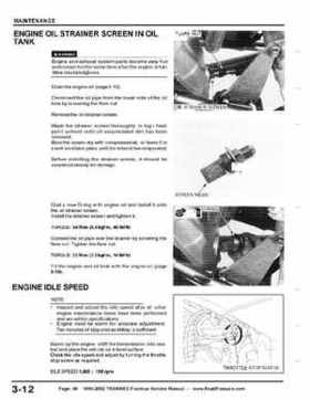 1999-2002 TRX400EX Fourtrax Service Manual, Page 46
