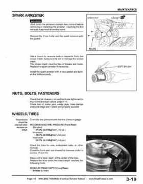 1999-2002 TRX400EX Fourtrax Service Manual, Page 53