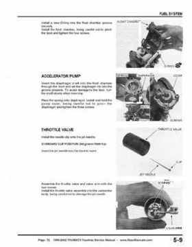 1999-2002 TRX400EX Fourtrax Service Manual, Page 72