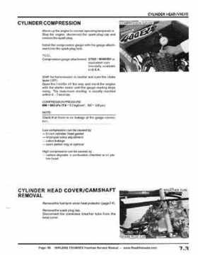 1999-2002 TRX400EX Fourtrax Service Manual, Page 88