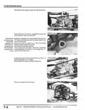 1999-2002 TRX400EX Fourtrax Service Manual, Page 89