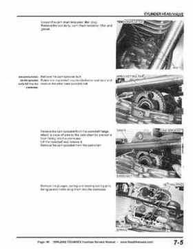 1999-2002 TRX400EX Fourtrax Service Manual, Page 90