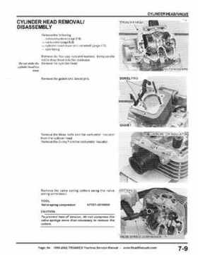 1999-2002 TRX400EX Fourtrax Service Manual, Page 94