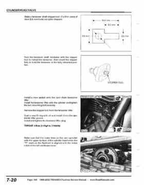 1999-2002 TRX400EX Fourtrax Service Manual, Page 105