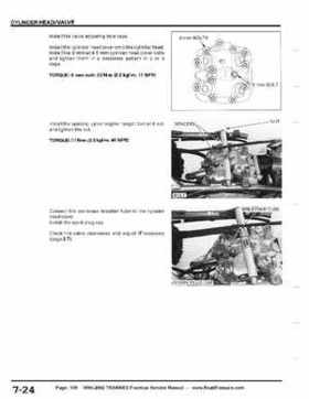 1999-2002 TRX400EX Fourtrax Service Manual, Page 109