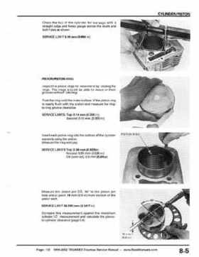 1999-2002 TRX400EX Fourtrax Service Manual, Page 115