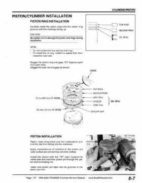 1999-2002 TRX400EX Fourtrax Service Manual, Page 117
