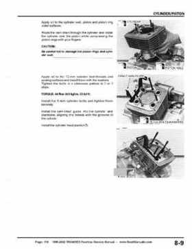 1999-2002 TRX400EX Fourtrax Service Manual, Page 119