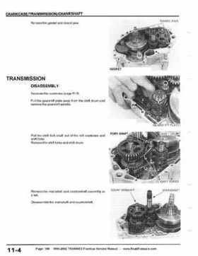 1999-2002 TRX400EX Fourtrax Service Manual, Page 146