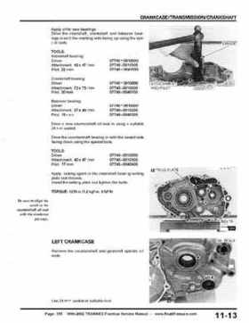 1999-2002 TRX400EX Fourtrax Service Manual, Page 155