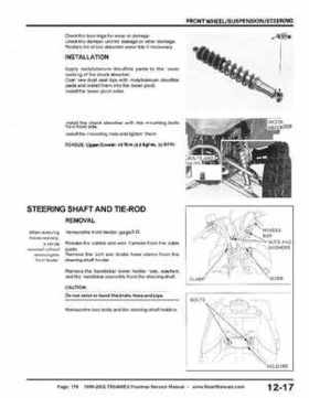 1999-2002 TRX400EX Fourtrax Service Manual, Page 176