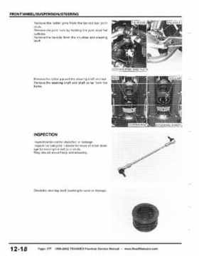 1999-2002 TRX400EX Fourtrax Service Manual, Page 177