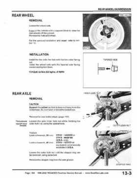 1999-2002 TRX400EX Fourtrax Service Manual, Page 184