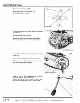 1999-2002 TRX400EX Fourtrax Service Manual, Page 185