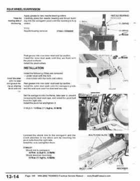 1999-2002 TRX400EX Fourtrax Service Manual, Page 195