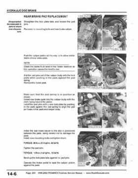 1999-2002 TRX400EX Fourtrax Service Manual, Page 203