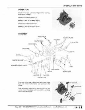 1999-2002 TRX400EX Fourtrax Service Manual, Page 208