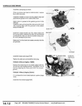 1999-2002 TRX400EX Fourtrax Service Manual, Page 209
