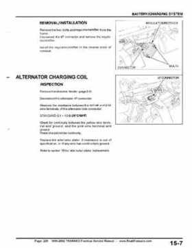 1999-2002 TRX400EX Fourtrax Service Manual, Page 226