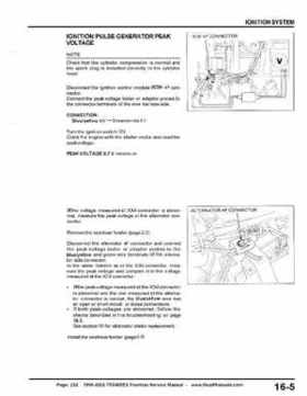 1999-2002 TRX400EX Fourtrax Service Manual, Page 232