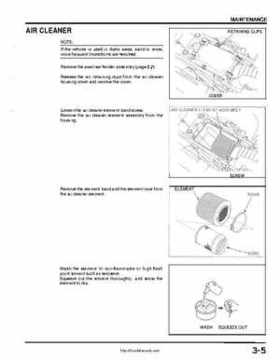 1999-2004 Honda TRX400EX FourTrax Service Manual, Page 39