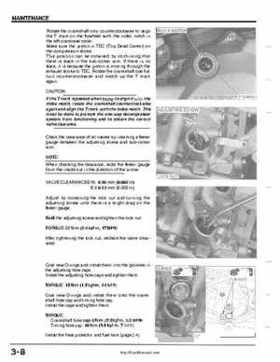 1999-2004 Honda TRX400EX FourTrax Service Manual, Page 42