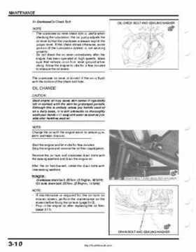 1999-2004 Honda TRX400EX FourTrax Service Manual, Page 44