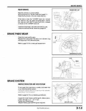 1999-2004 Honda TRX400EX FourTrax Service Manual, Page 49