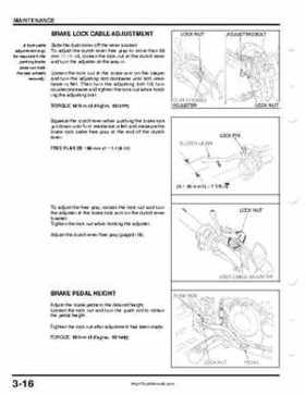 1999-2004 Honda TRX400EX FourTrax Service Manual, Page 50