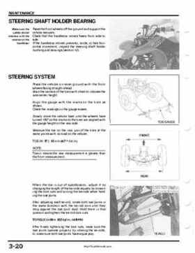 1999-2004 Honda TRX400EX FourTrax Service Manual, Page 54
