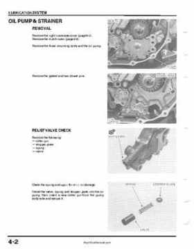 1999-2004 Honda TRX400EX FourTrax Service Manual, Page 57