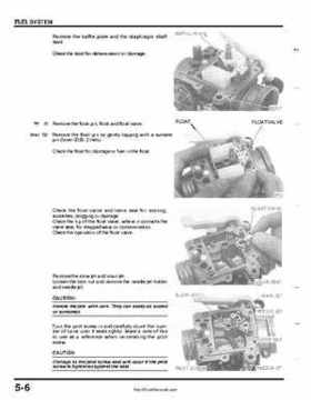 1999-2004 Honda TRX400EX FourTrax Service Manual, Page 69