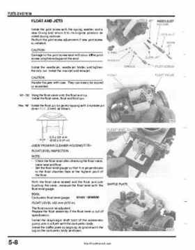 1999-2004 Honda TRX400EX FourTrax Service Manual, Page 71